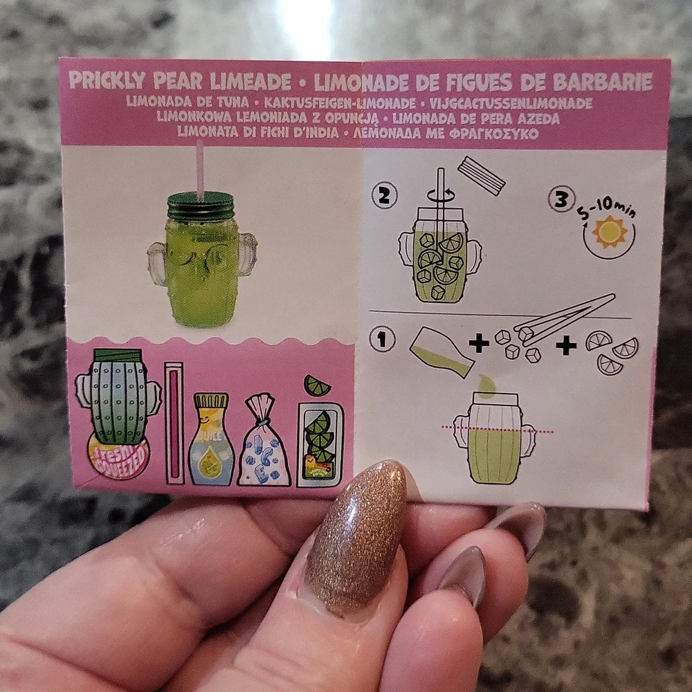 Miniverse Make It Mini Cafe Prickly Pear Limeade
